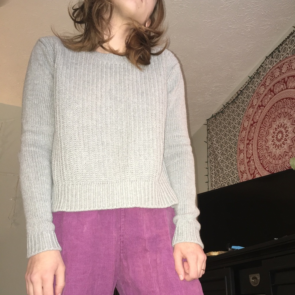 Gap Gray Sweater - image 1